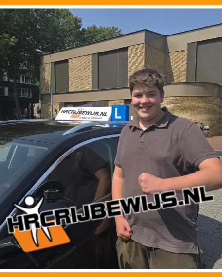 Geslaagde bij HRC Rijbewijs