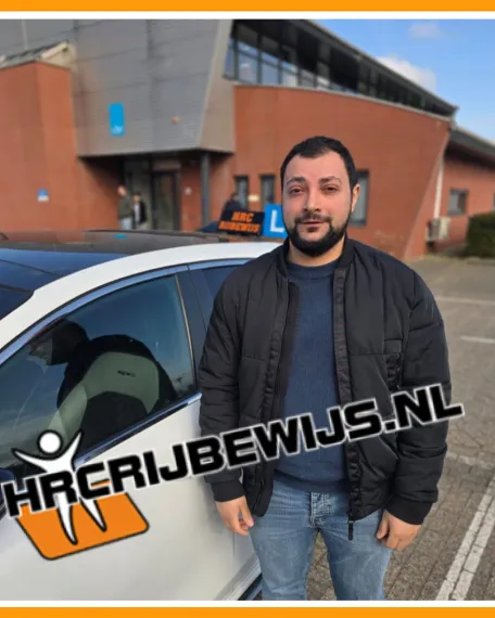 Geslaagde bij HRC Rijbewijs