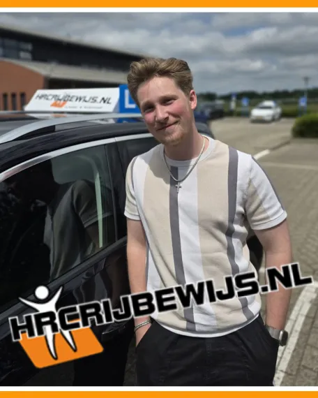 Geslaagde bij HRC Rijbewijs
