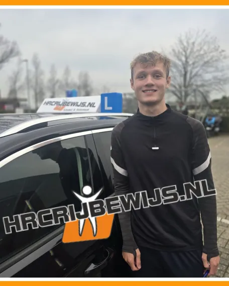 Geslaagde bij HRC Rijbewijs