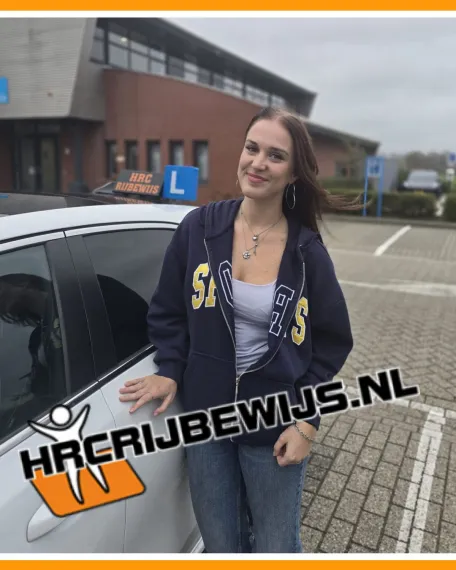 Geslaagde bij HRC Rijbewijs