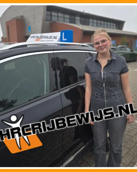 Geslaagde bij HRC Rijbewijs