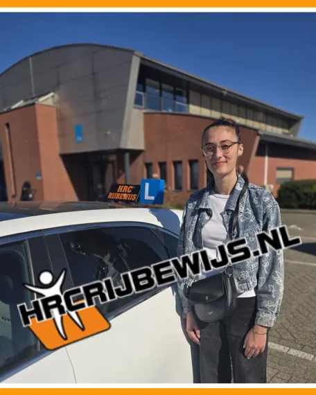 Geslaagde bij HRC Rijbewijs