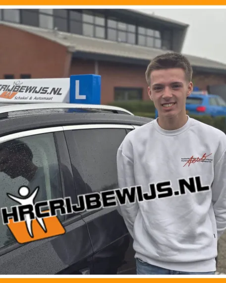 Geslaagde bij HRC Rijbewijs