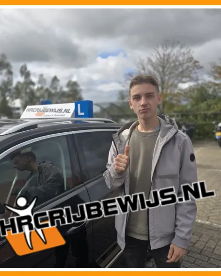 Geslaagde bij HRC Rijbewijs