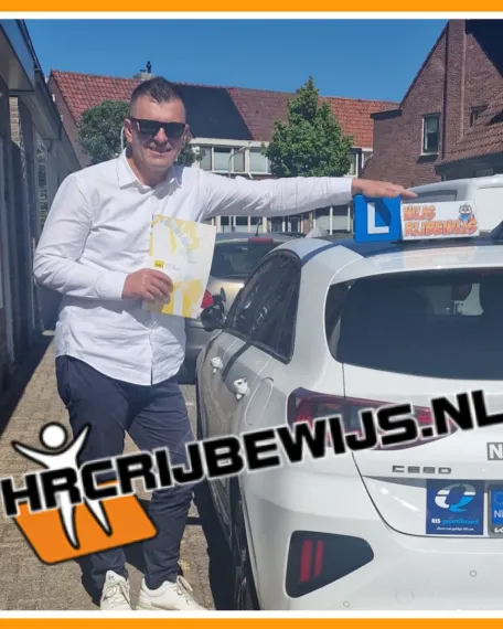 Geslaagde bij HRC Rijbewijs