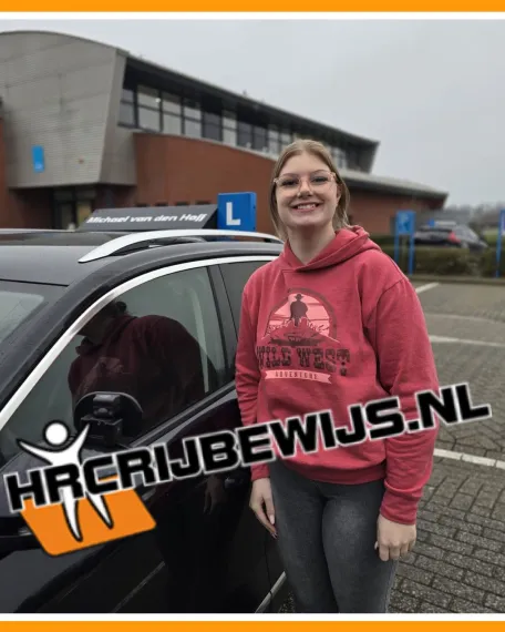 Geslaagde bij HRC Rijbewijs