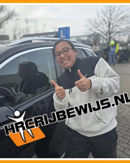 Geslaagde bij HRC Rijbewijs
