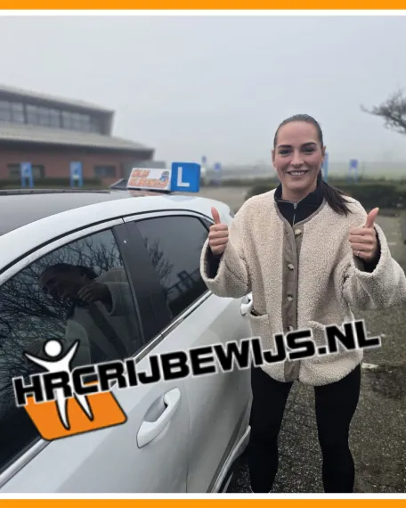 Geslaagde bij HRC Rijbewijs