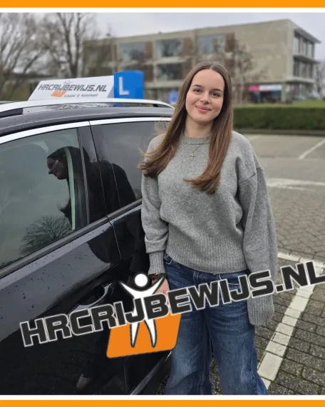 Geslaagde bij HRC Rijbewijs
