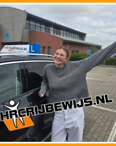 Geslaagde bij HRC Rijbewijs