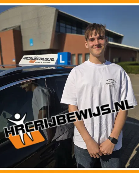 Geslaagde bij HRC Rijbewijs