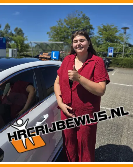 Geslaagde bij HRC Rijbewijs