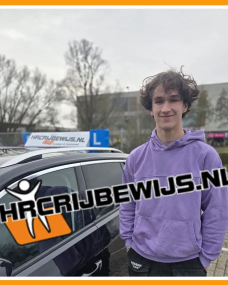 Geslaagde bij HRC Rijbewijs
