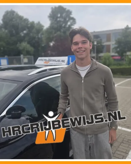 Geslaagde bij HRC Rijbewijs