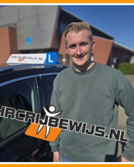 Geslaagde bij HRC Rijbewijs